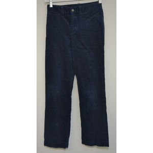 Polo Ralph Lauren Boys Size 8 Corduroy Pants Black Jeans Pony Logo 24" x 22" VTG